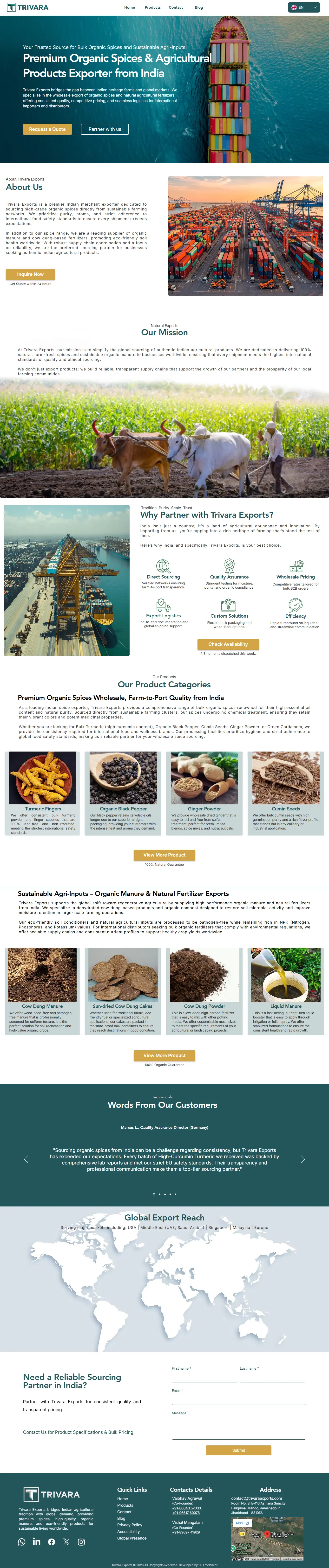 Trivara Exports