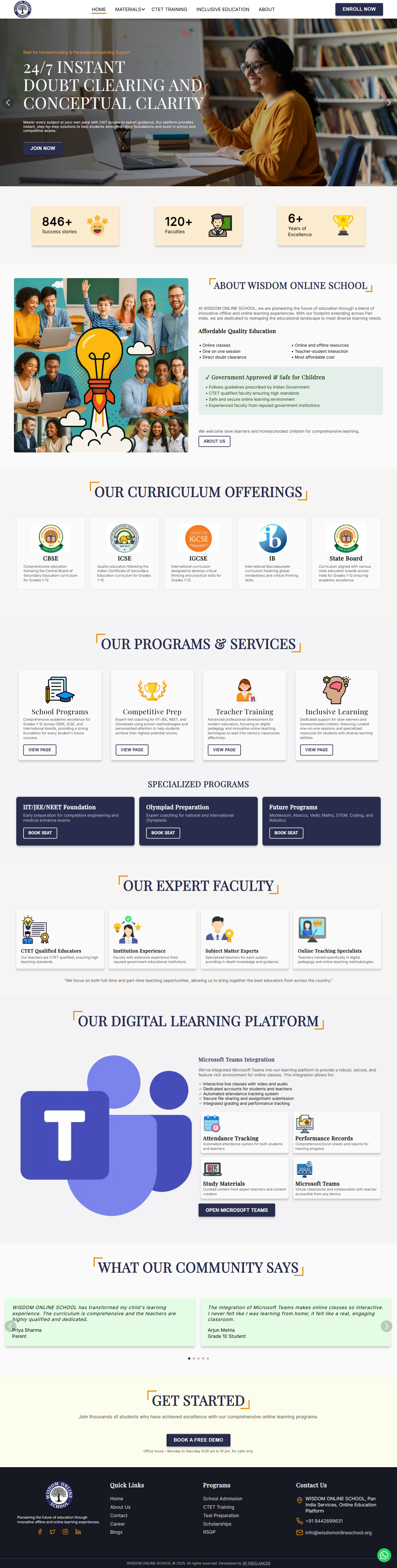 Wisdom Online School